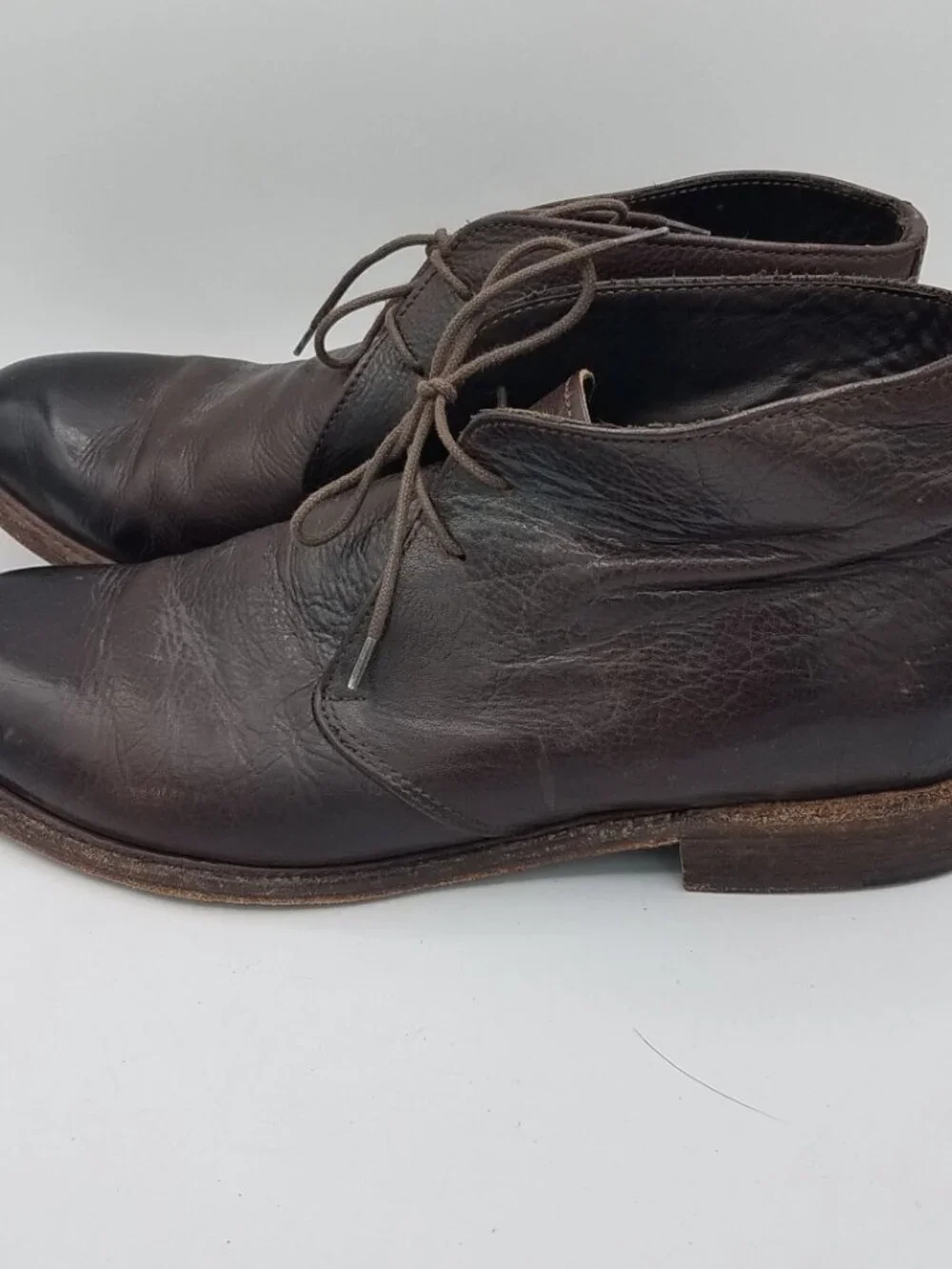 To Boot New York Adam Derrick Brown Leather Chukka Ankle Boots Mens 9